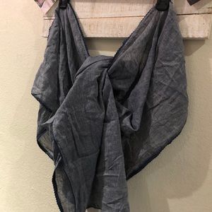 Square Denim Wrap
